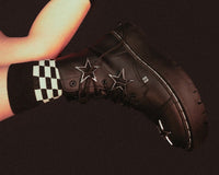 Black Star 7-Eye Double Decker Boot