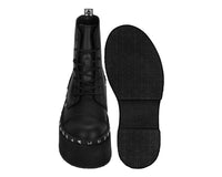 Black TUKskin 7-Eye Dino Flat Boot