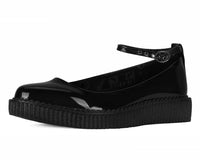 Black Hologram Pointed Ballet Creeper