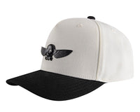 Black & Cream T.U.K. Wing Pin Hat