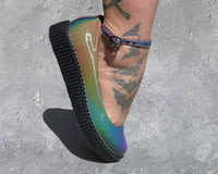 Rainbow Iridescent Ballet Creeper