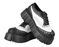 Black & White TUKskin™ Anarchic Airship Brogue