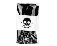 Black Spider Thigh High Sock