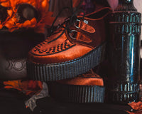 Burnt Orange Velvet Viva Mondo Creeper