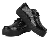 Black Checkered Patent Viva Mondo Creeper