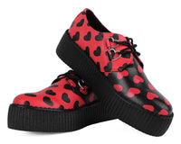 Black & Red Hearts Viva Mondo Creeper