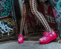 Pink & White Star Viva Mondo Creeper