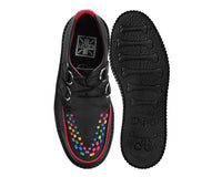 Black TUKskin Rainbow Interlace Viva Mondo Creeper