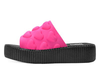 Pink Puff Heart Mondo Sandal