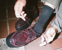 Burgundy Glitter Viva Mondo Creeper