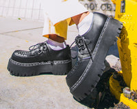 Black TUKskin™ Interlace Double Decker Creeper