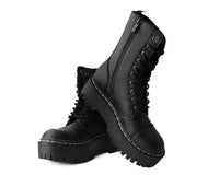 Black TUKskin™ 10-Eye Double Decker Boot