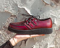 Burgundy Rub-Off TUKskin™ Viva Low Creeper