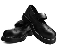 Black TUKskin™ Brogue Mary Jane