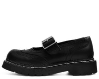 Black TUKskin™ Brogue Mary Jane