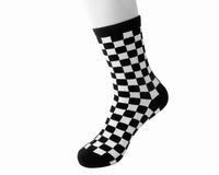 Black & White Checker T.U.K. Men’s Sock 