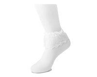 Women's White Lolita Sock