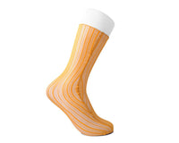 Mustard Lettuce Trim Lace Sock