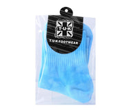 Tie-Dye Women's Light Blue Ankle Sock