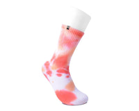 Tie-Dye Orange Crew Sock