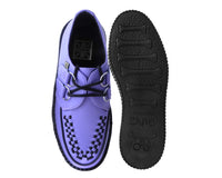 Violet Faux Suede Mondo Creeper