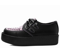 Black & Pink Vegan TUKskin™ Viva Mondo Creeper